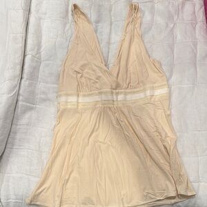 Theory Elegant Cream Top